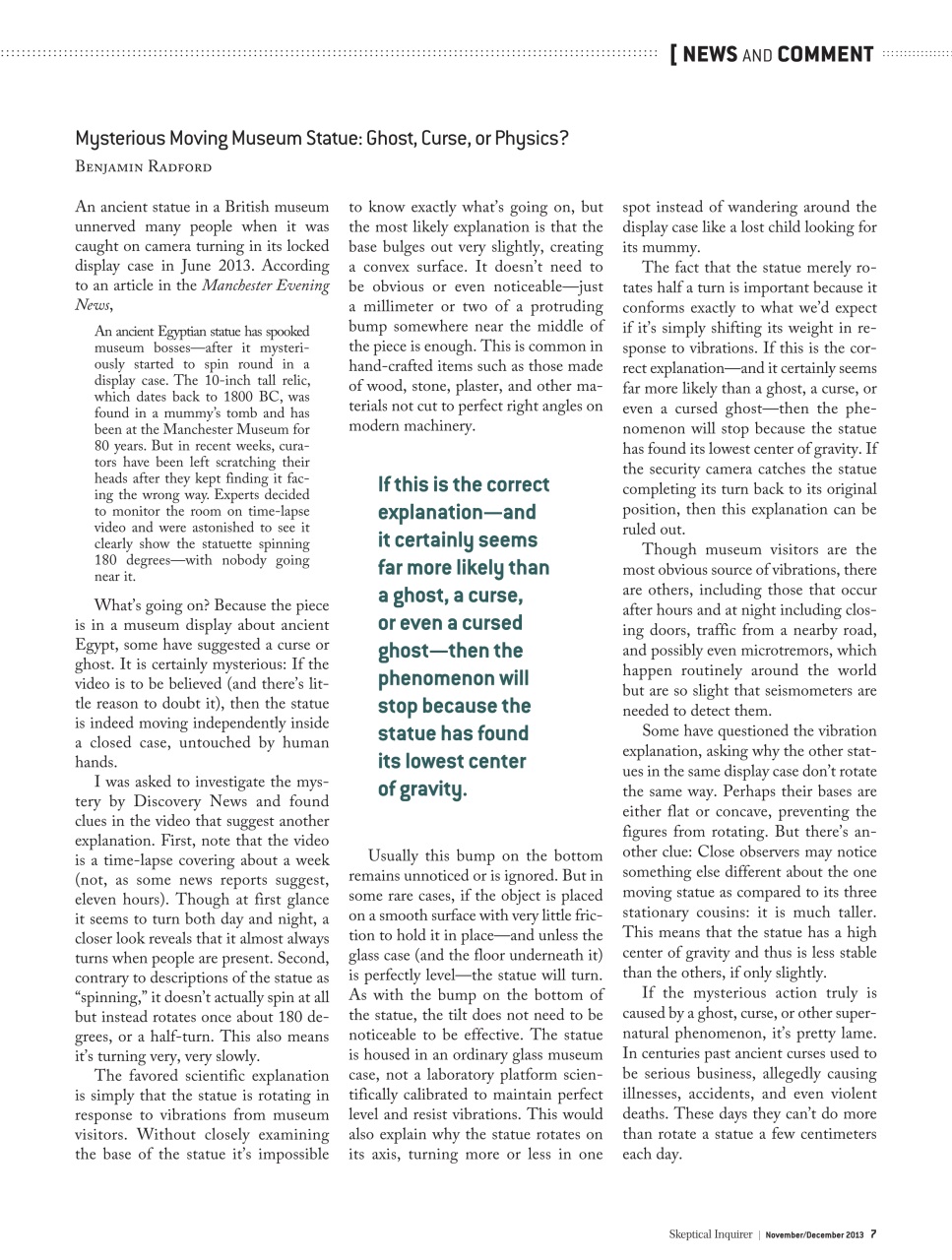 Skeptical Inquirer Preview Pages