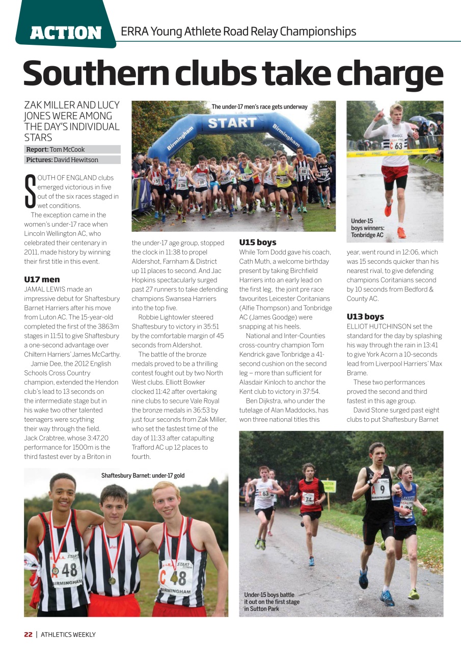 AW – Athletics Weekly Magazine Preview Pages