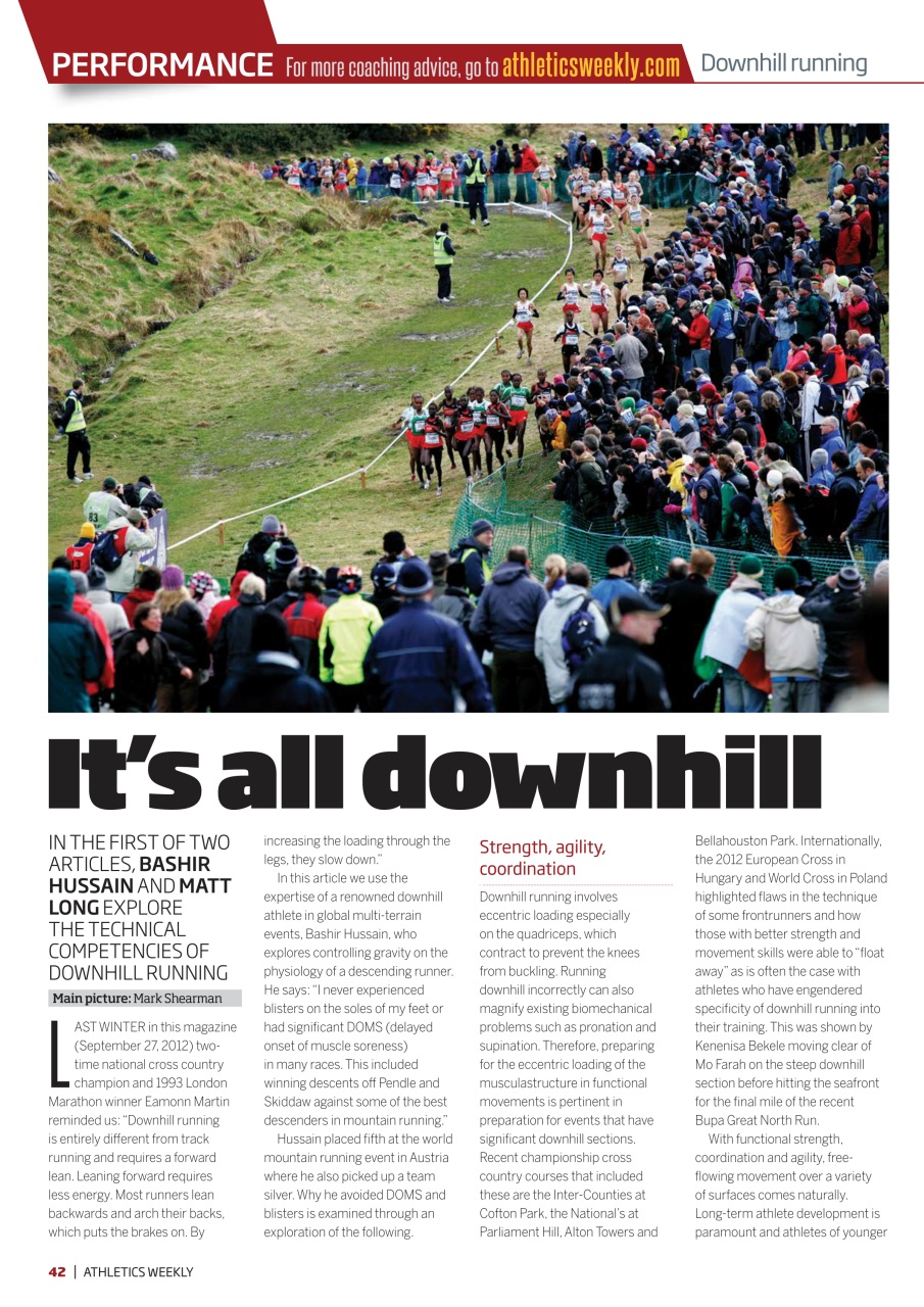 AW – Athletics Weekly Magazine Preview Pages