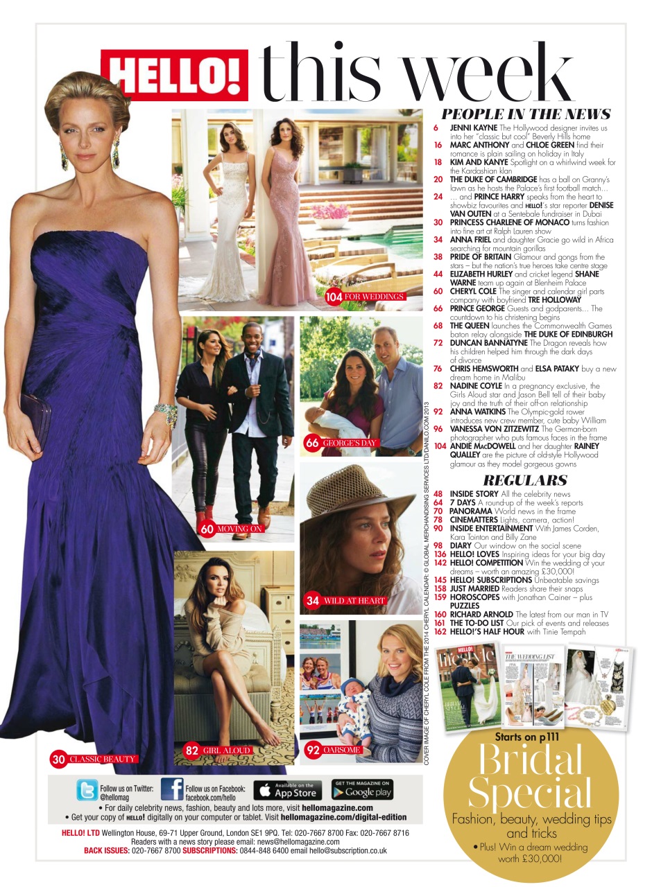 Hello! Magazine Preview Pages