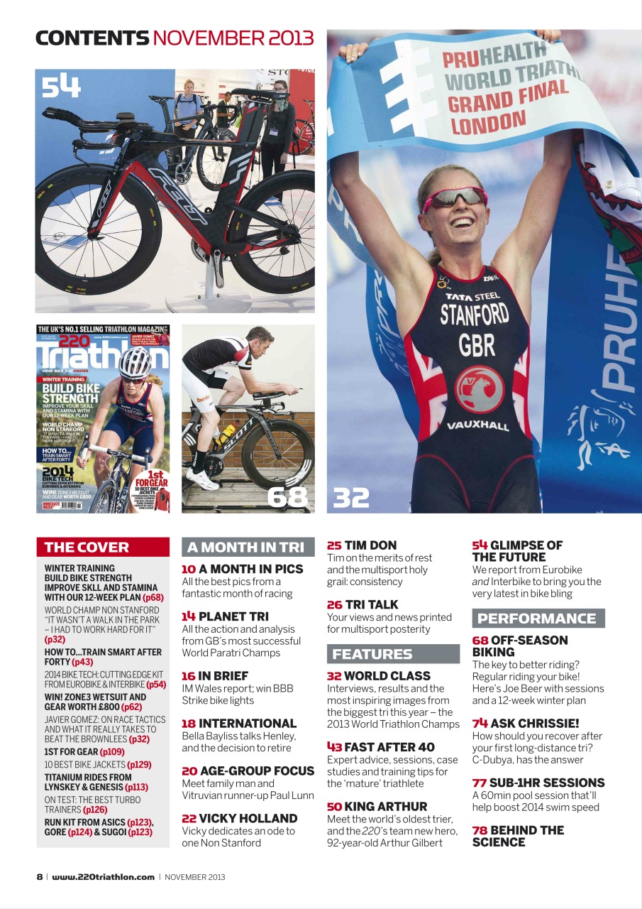 220 Triathlon Magazine Preview Pages