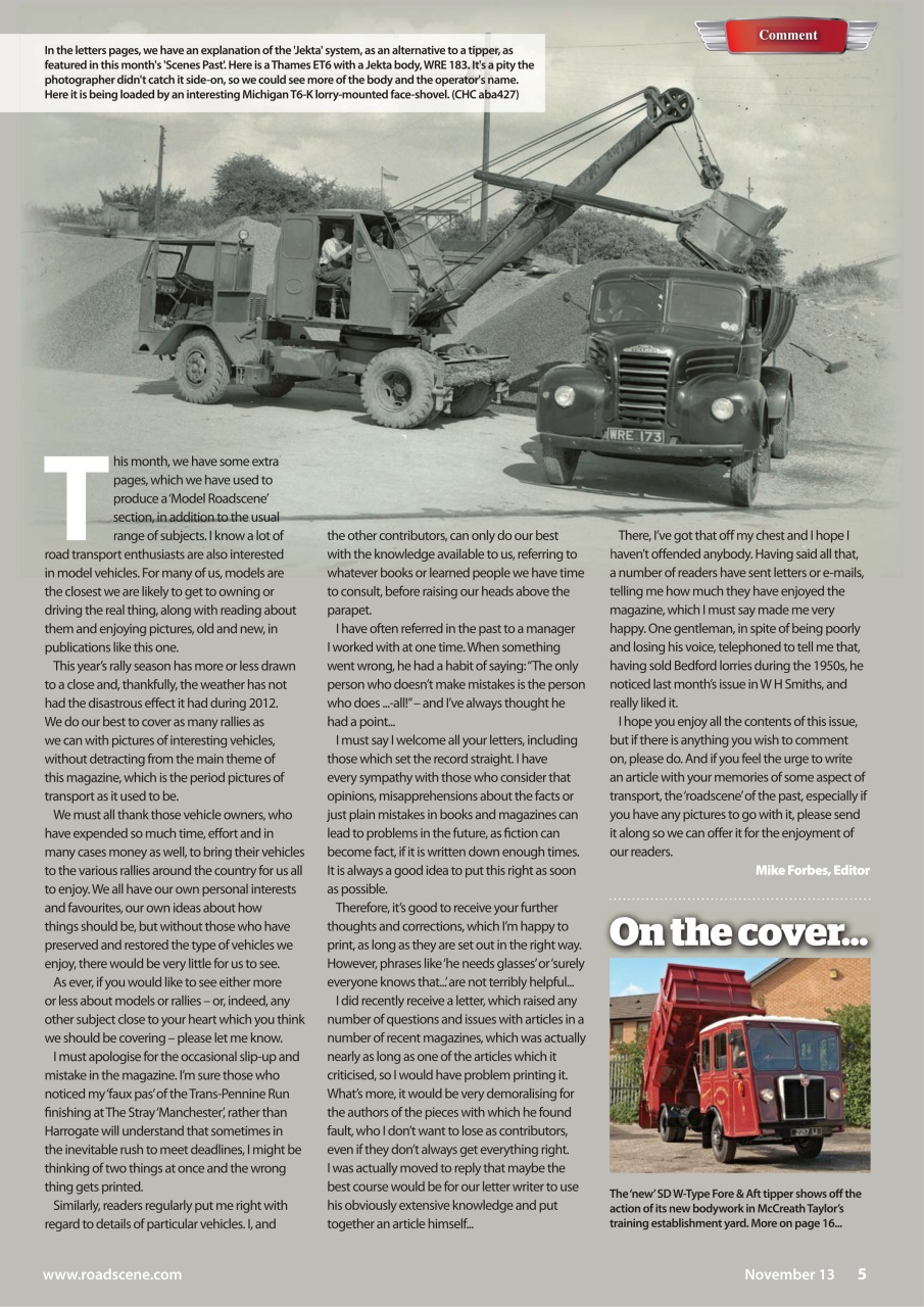 Vintage Roadscene Preview Pages
