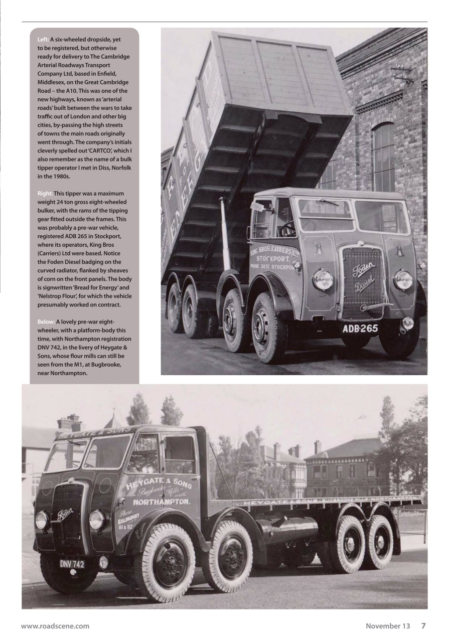 Vintage Roadscene Preview Pages