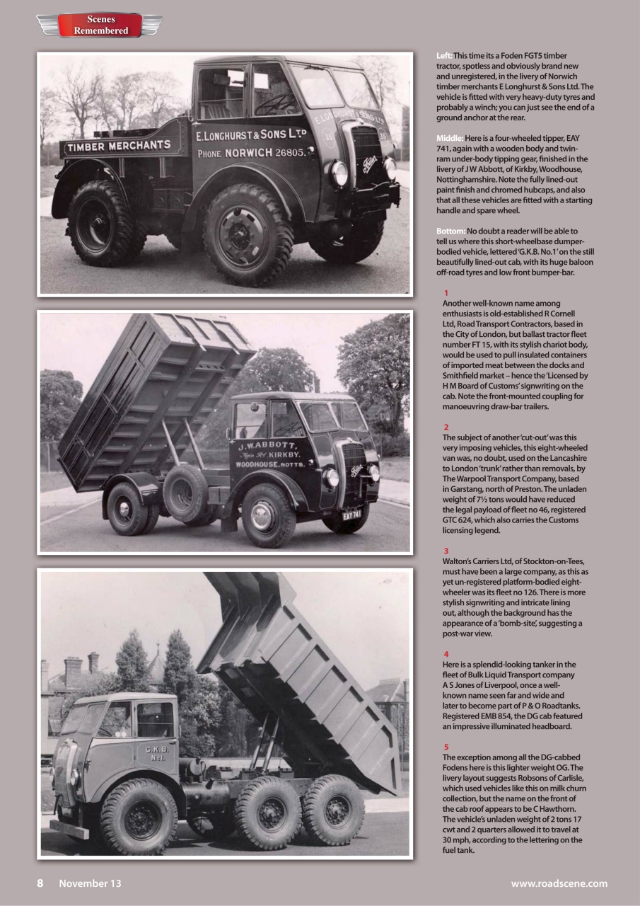 Vintage Roadscene Preview Pages