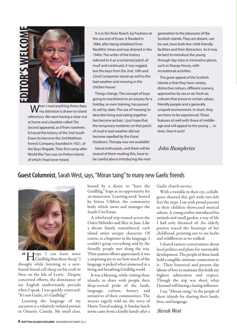 Scottish Islands Explorer Preview Pages