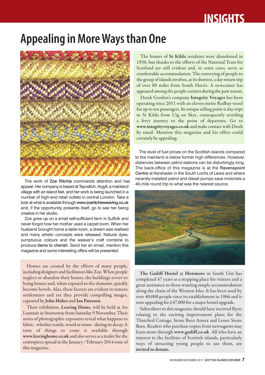 Scottish Islands Explorer Preview Pages