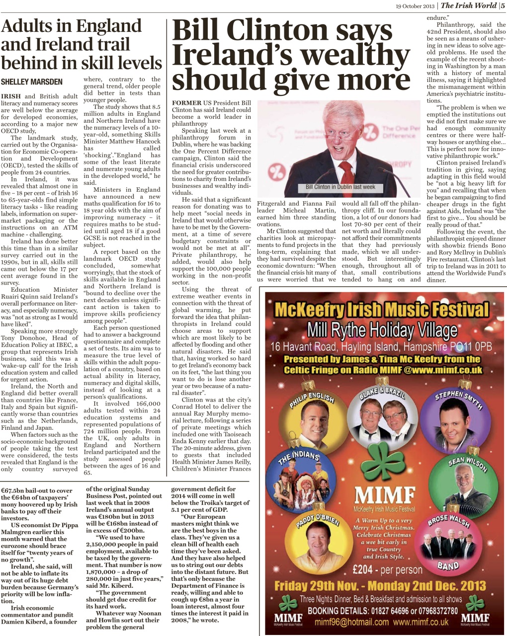 Irish World Preview Pages