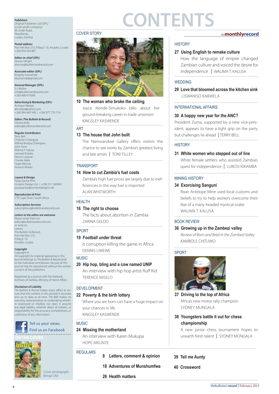 The Bulletin & Record Preview Pages