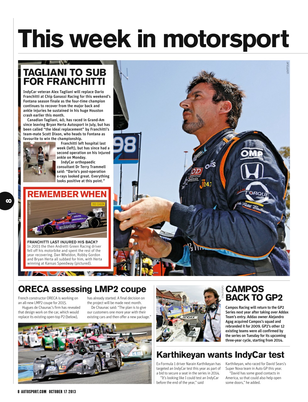 Autosport Preview Pages