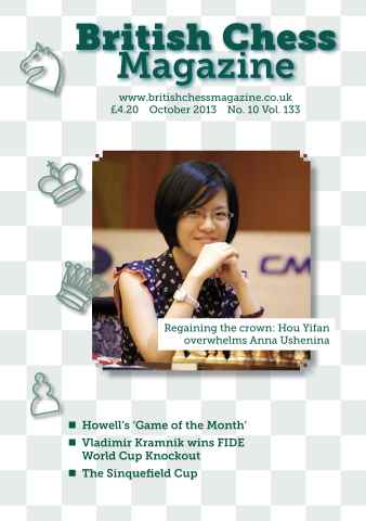 British Chess Magazine issue October 2013
