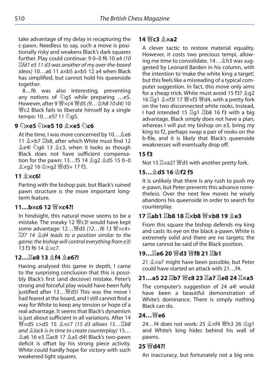 British Chess Magazine Preview Pages