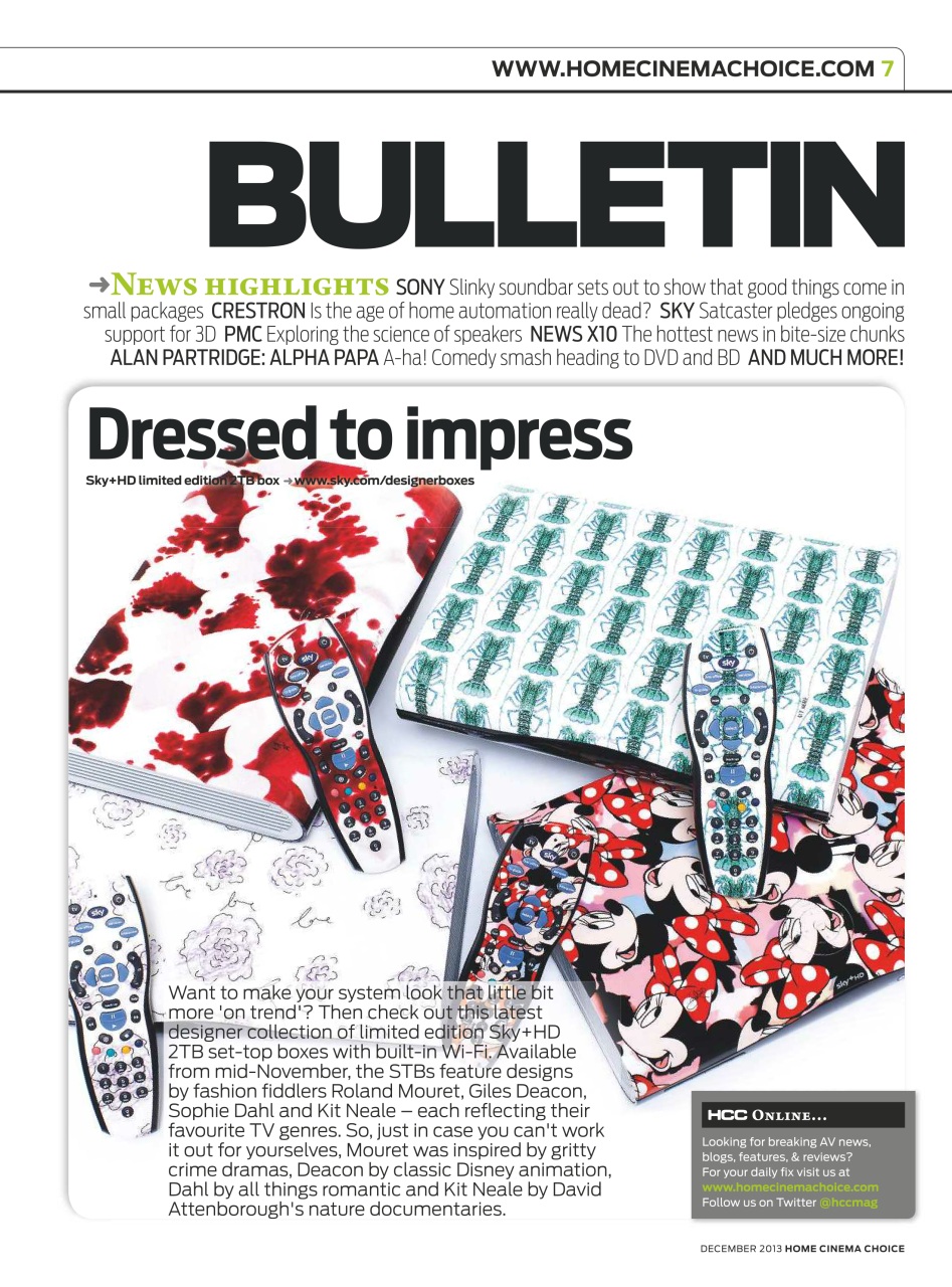 Home Cinema Choice Preview Pages