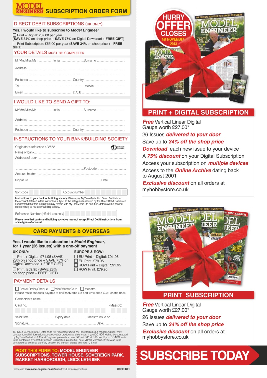 Model Engineer Preview Pages