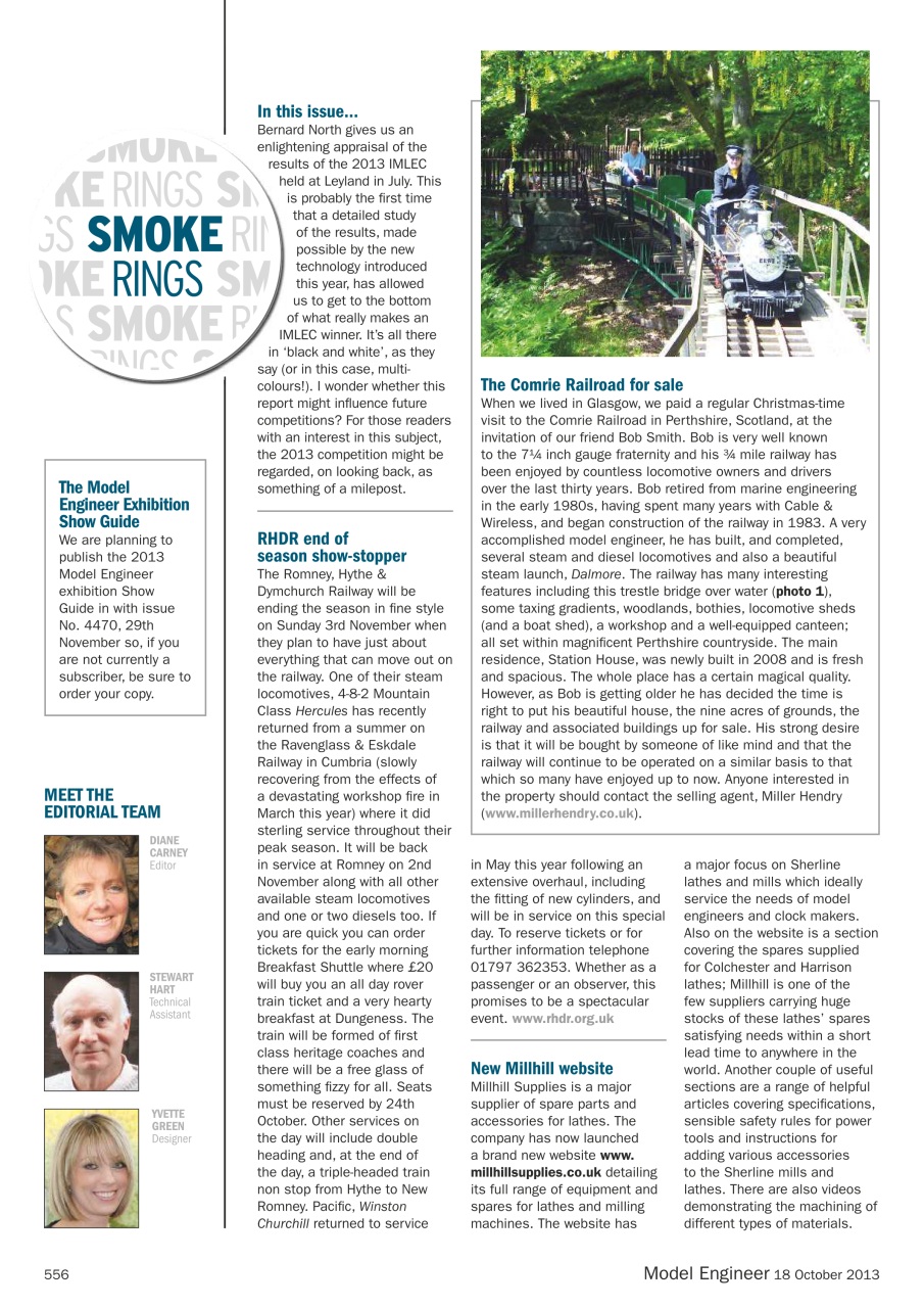 Model Engineer Preview Pages