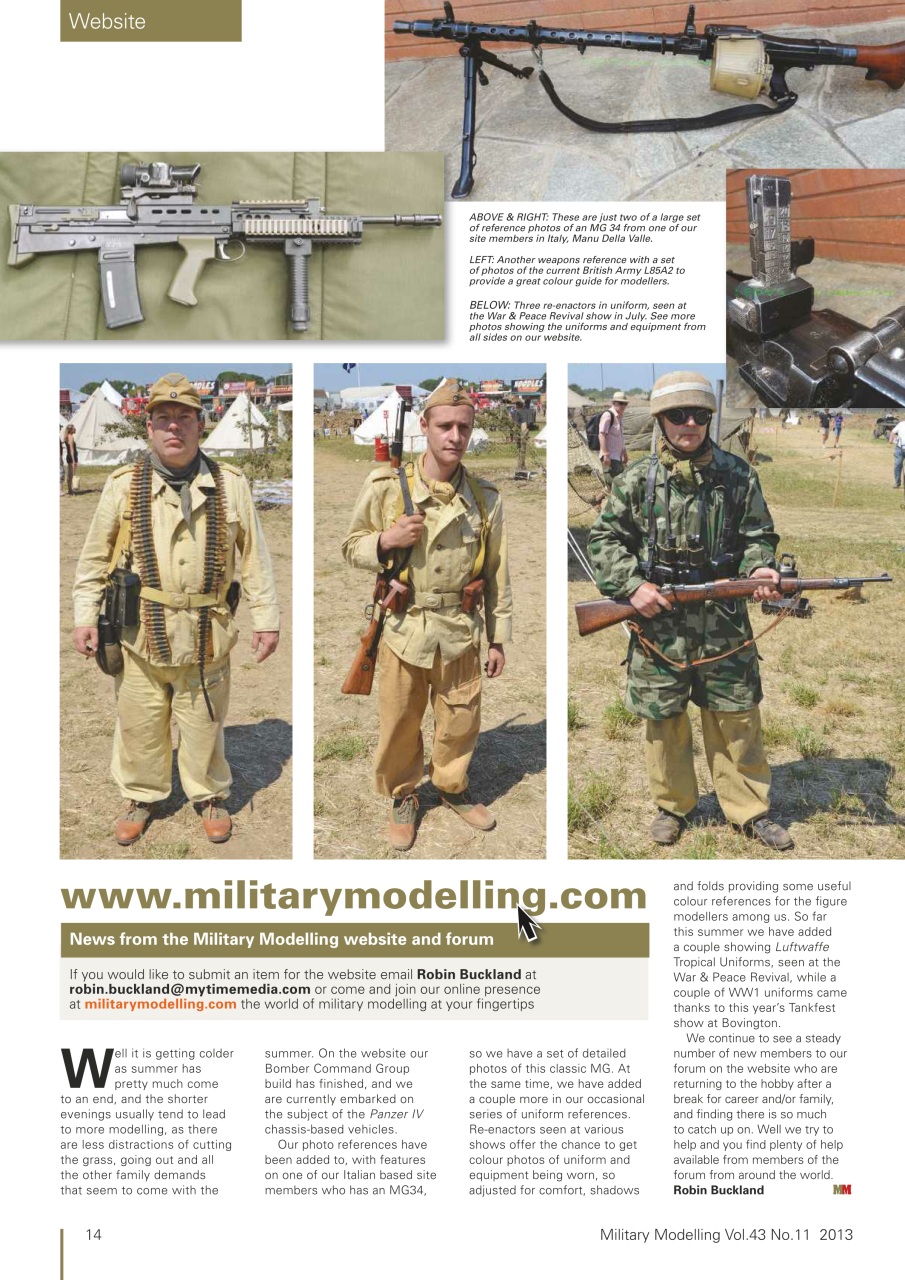 Military Modelling International Magazine Preview Pages