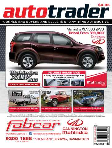 AutoTrader issue Autotrader 1122