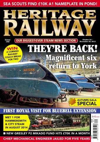 Heritage Railway issue Issue 182