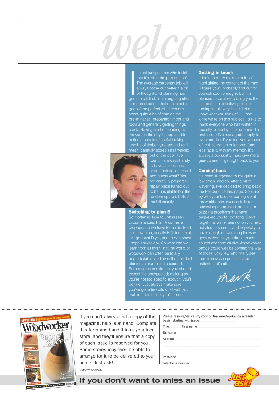 The Woodworker Magazine Preview Pages