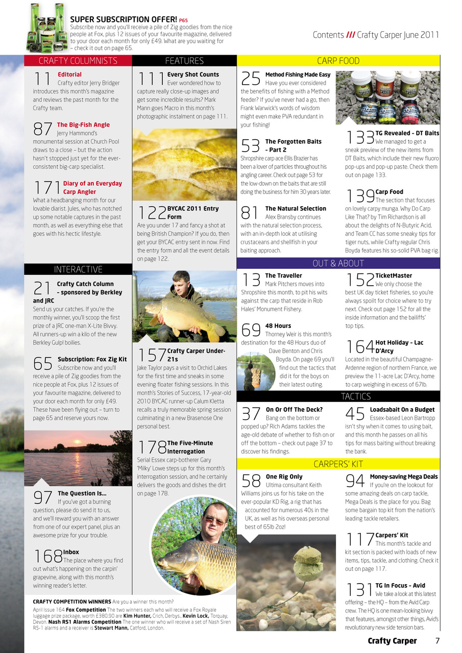 Crafty Carper Preview Pages