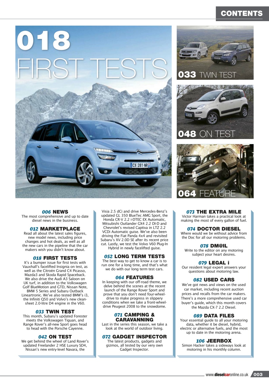 Diesel&EcoCar Magazine Preview Pages