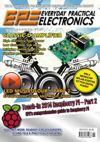 Practical Electronics issue November 2013