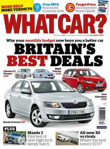 What Car? issue December 2013