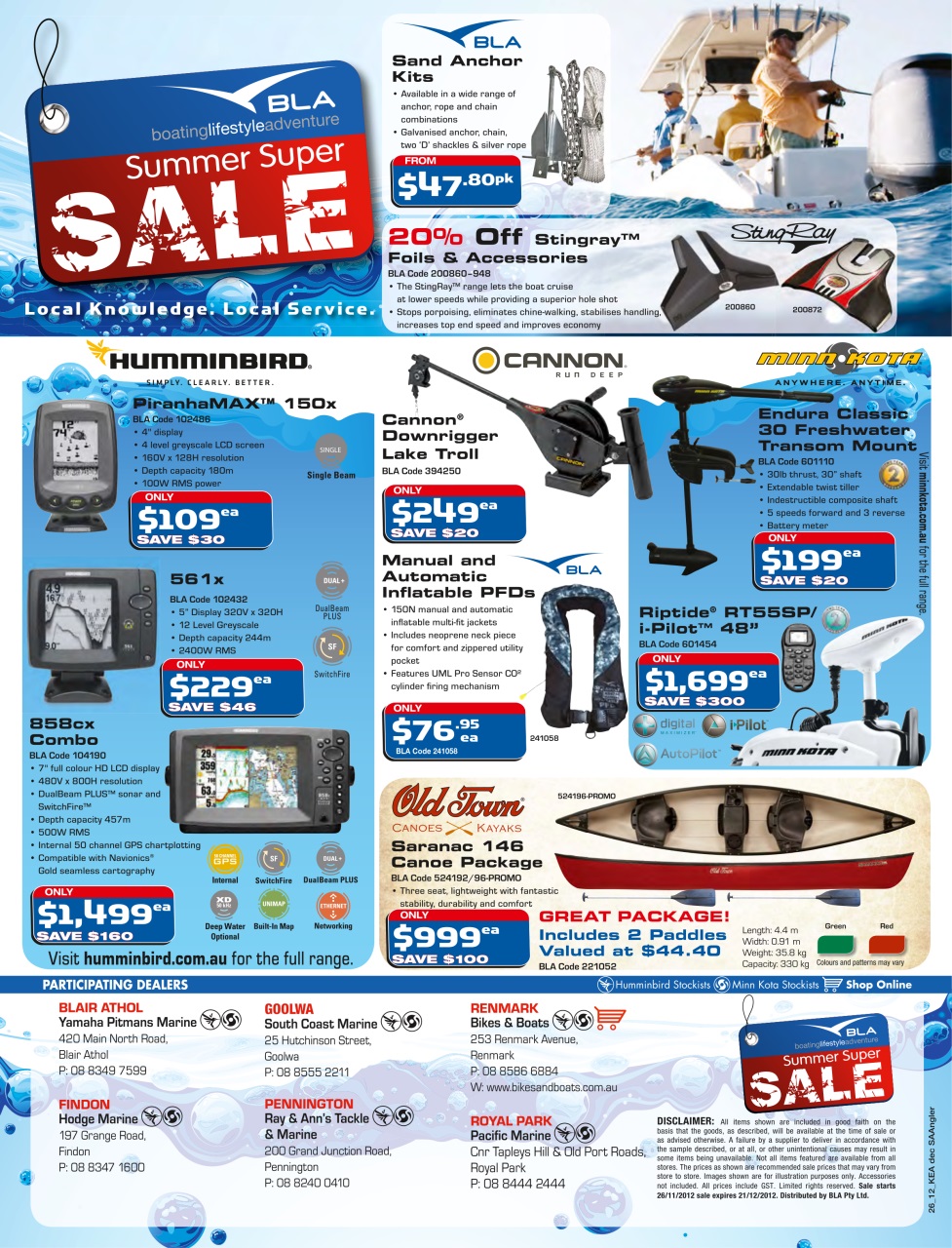 South Australian Angler Preview Pages