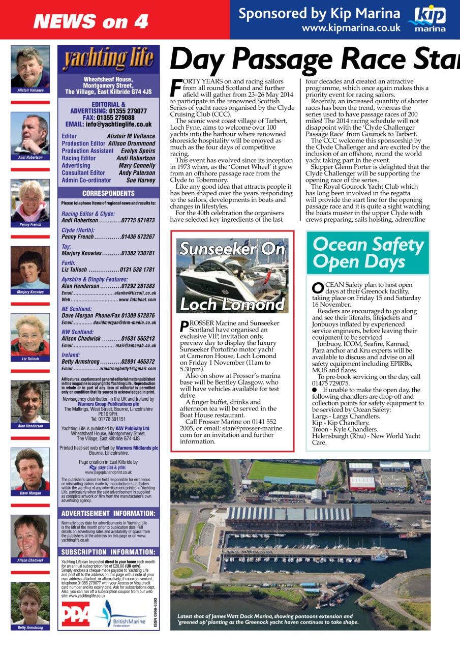 Yachting Life Preview Pages