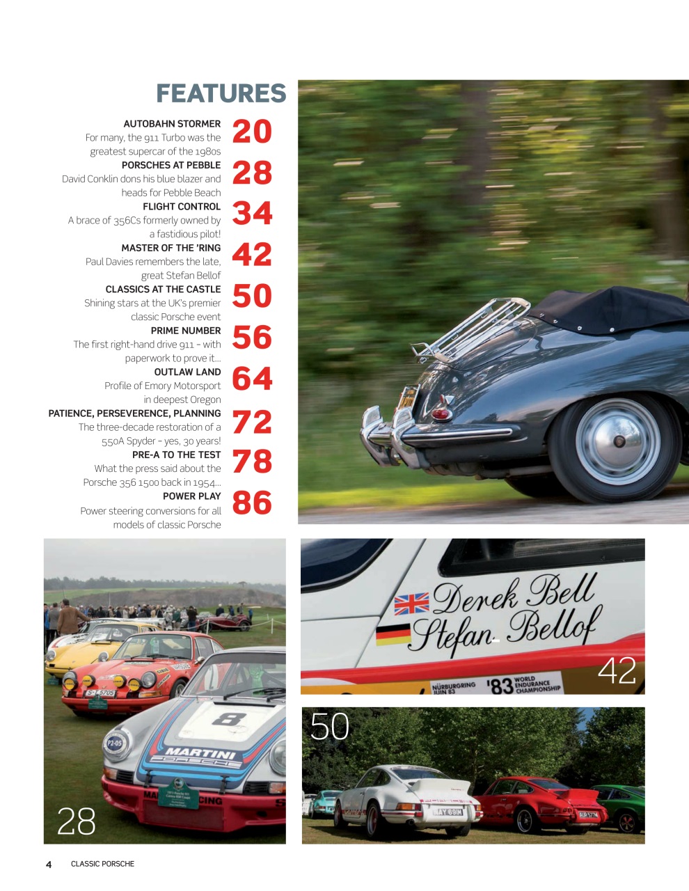 Classic Porsche Preview Pages