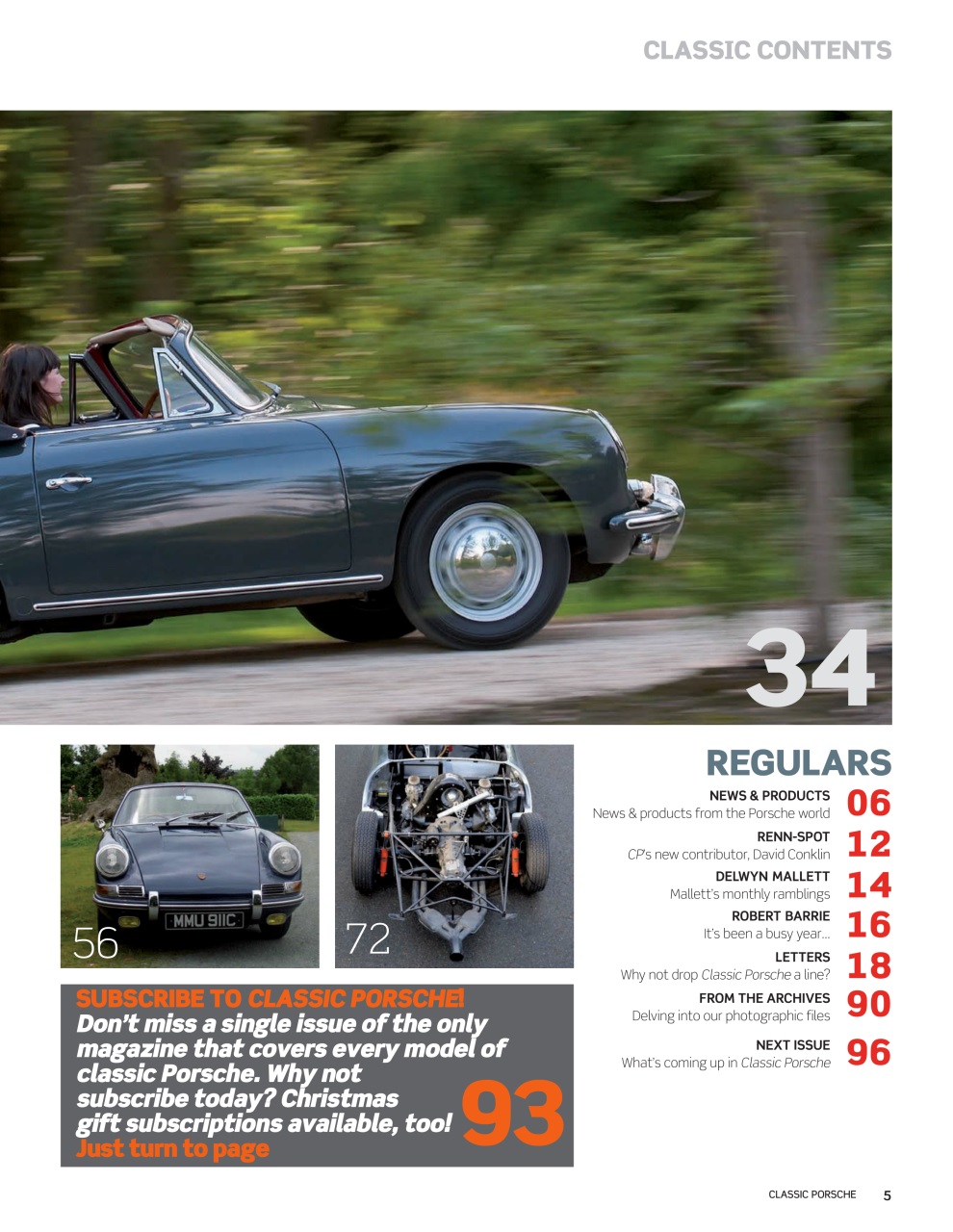 Classic Porsche Preview Pages