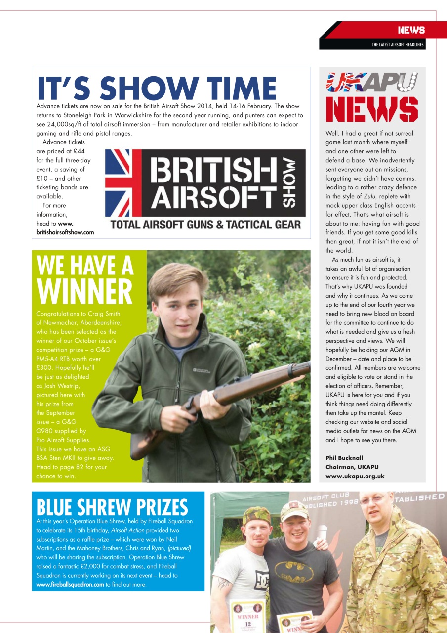 Airsoft Action Preview Pages