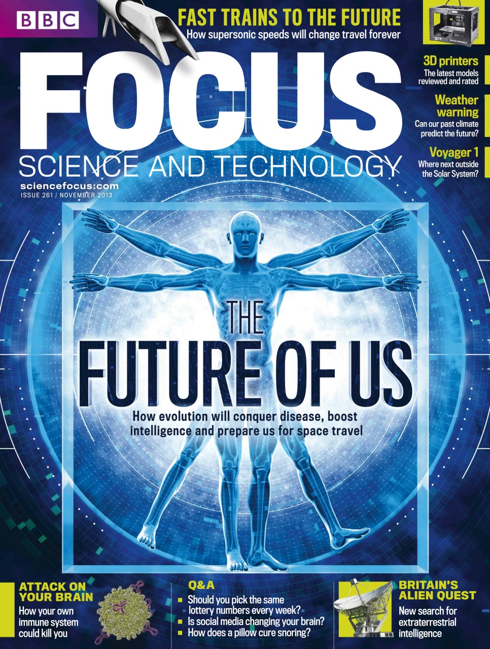 BBC Science Focus Magazine Preview Pages