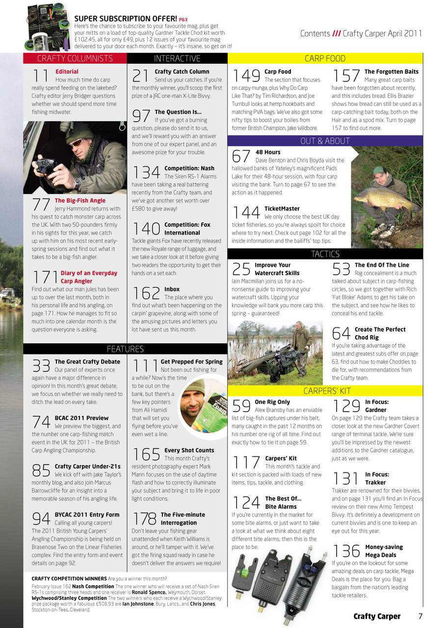 Crafty Carper Preview Pages