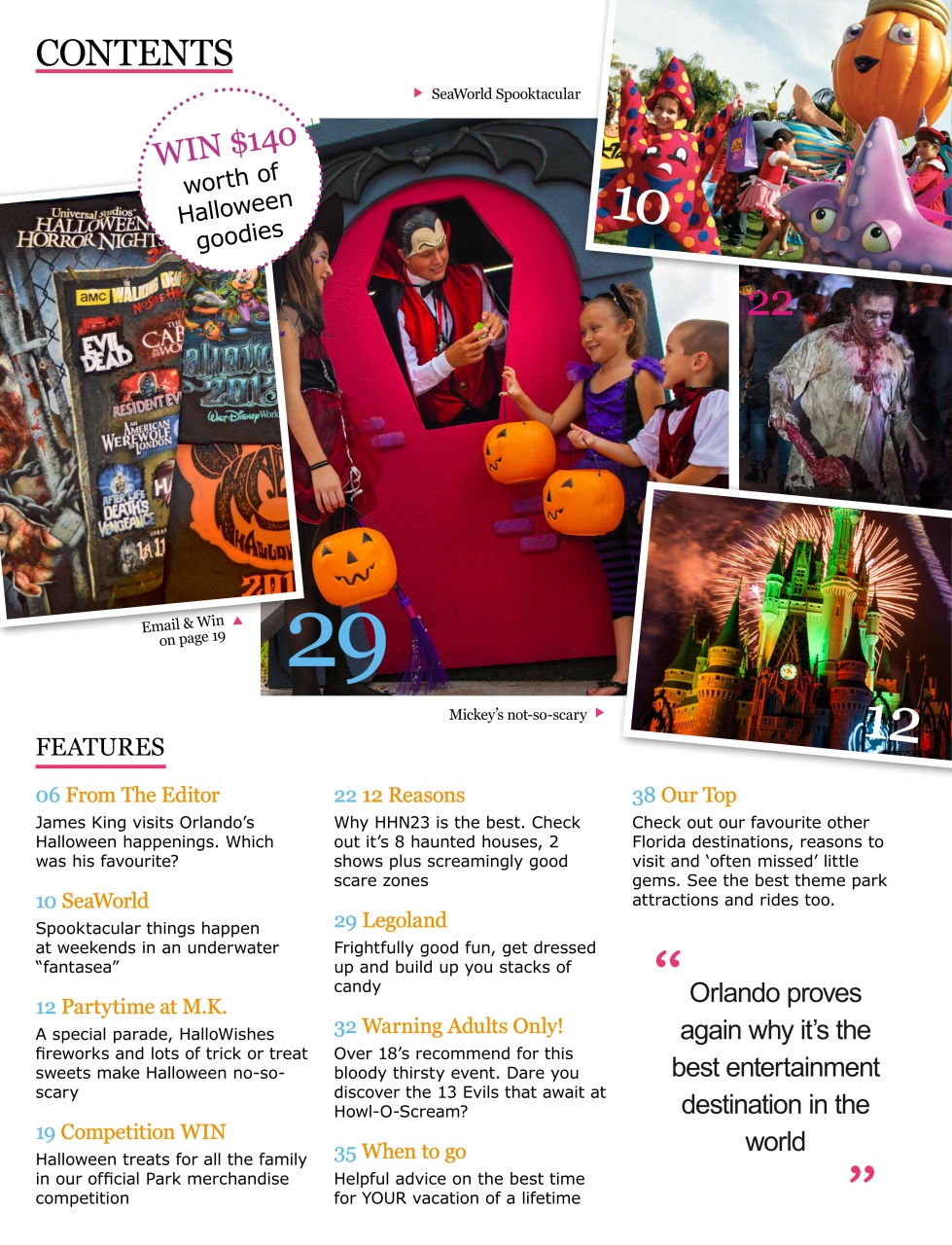 Go Florida Magazine Preview Pages