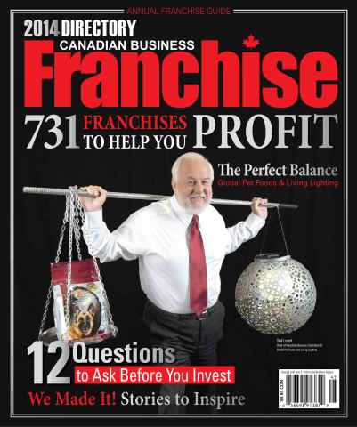Canadian Business Franchise issue 2014 Directory