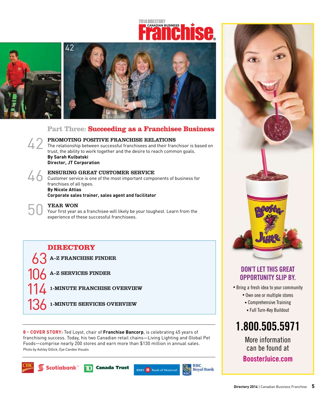 Canadian Business Franchise Preview Pages