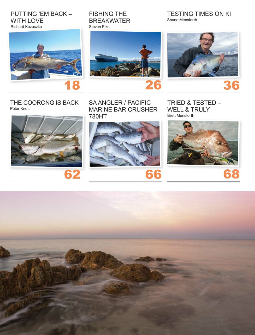 South Australian Angler Preview Pages