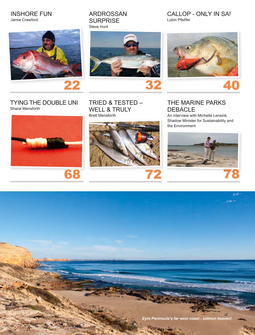South Australian Angler Preview Pages