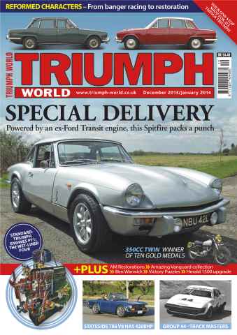 Triumph World issue Special Delivery