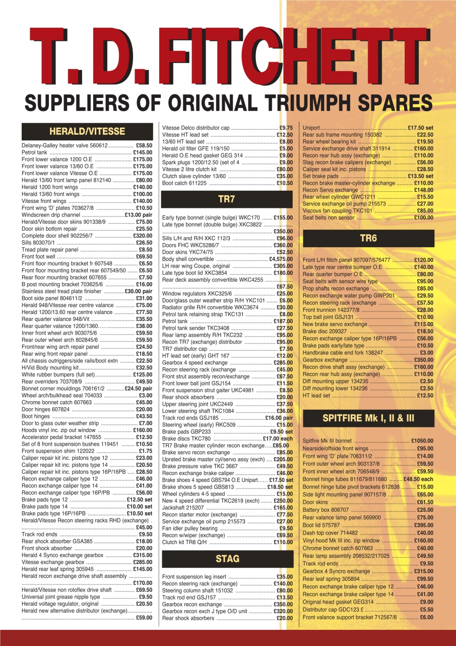 Triumph World Preview Pages