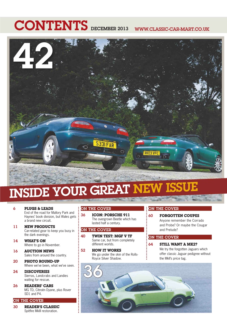 Classic Car Mart Preview Pages