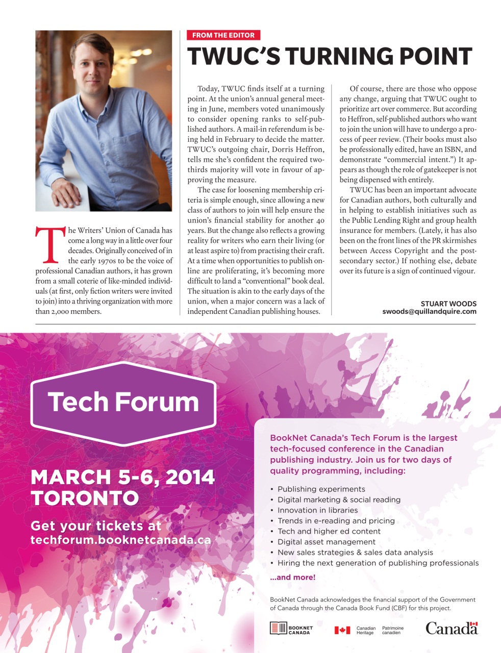 Quill & Quire Preview Pages