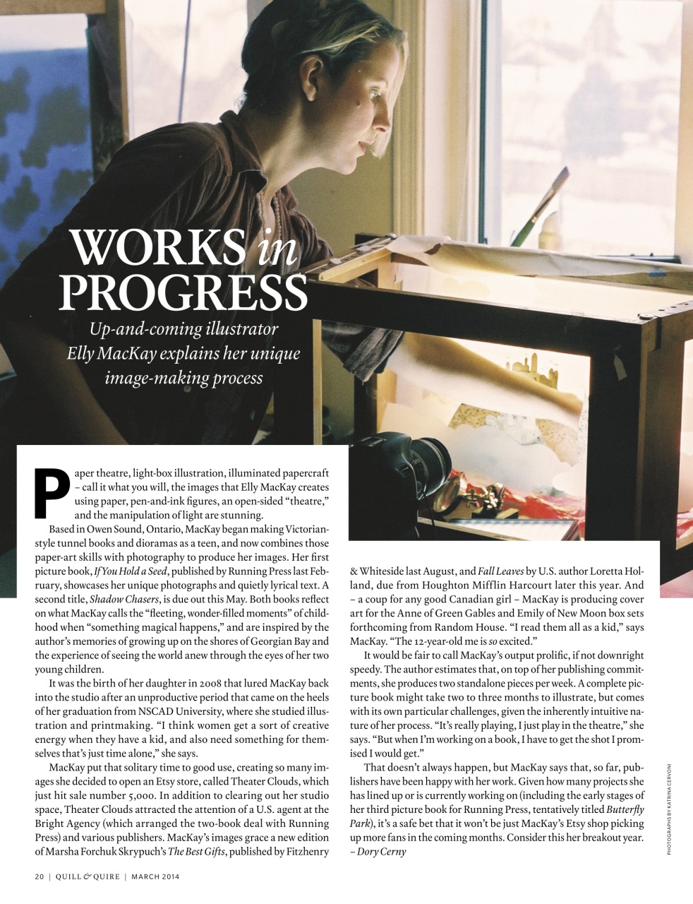 Quill & Quire Preview Pages