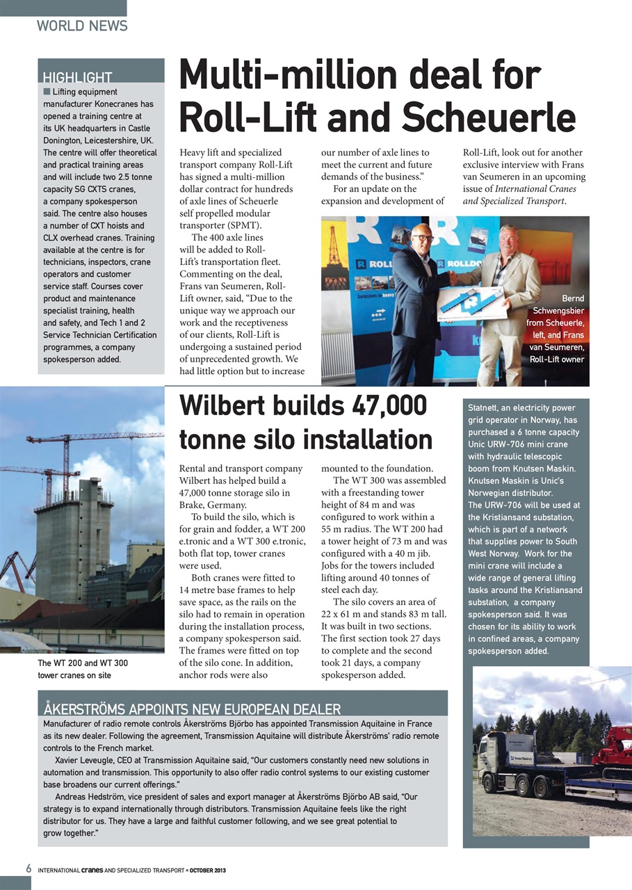 Int. Cranes and Specialized Transp Preview Pages