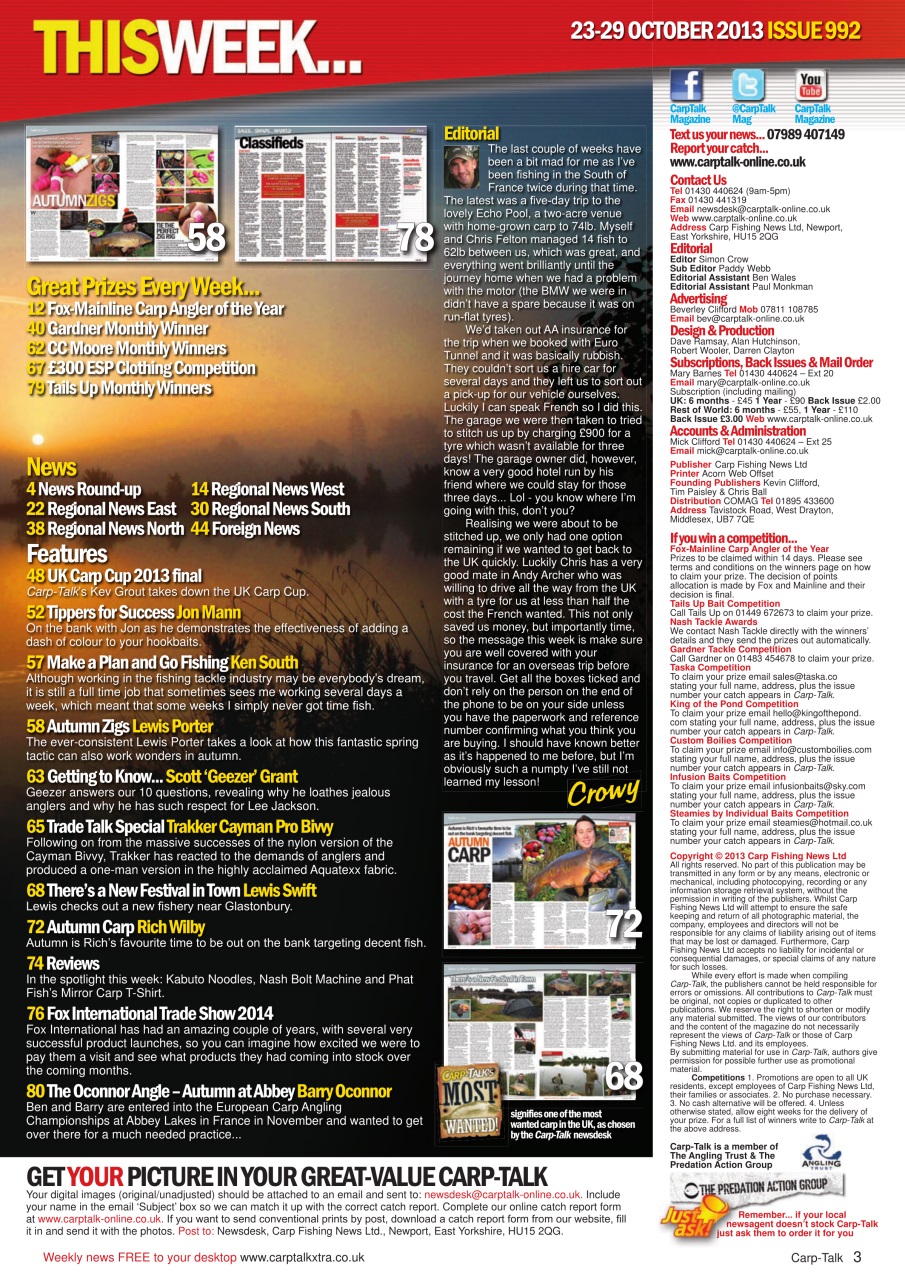 Carp-Talk Preview Pages