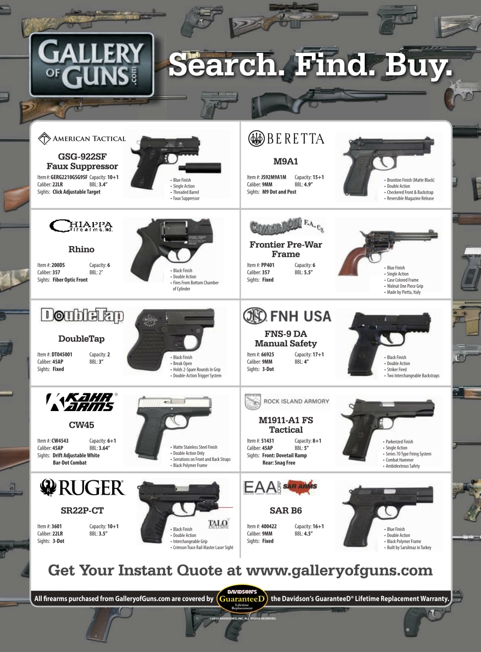 Gun World Preview Pages