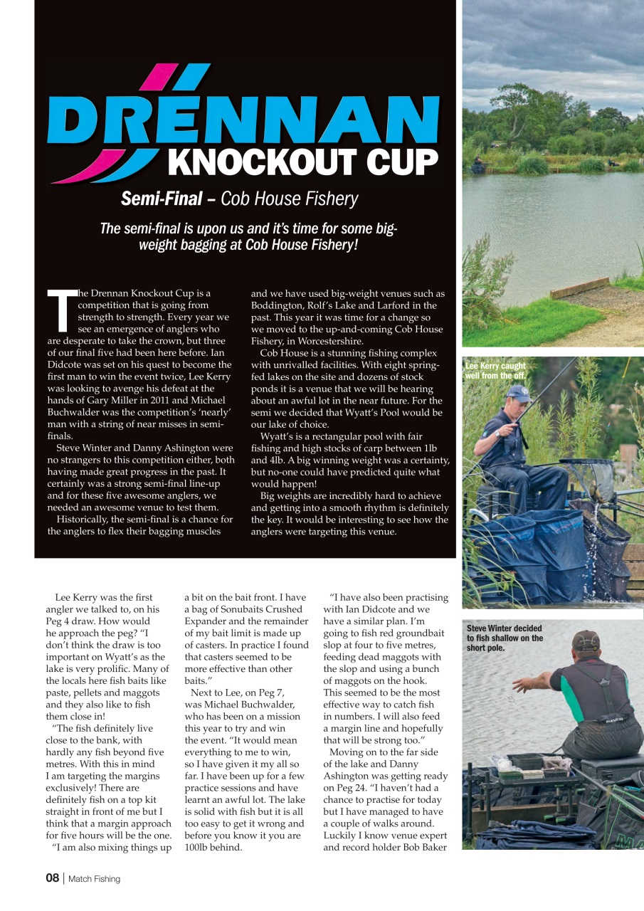 Match Fishing Preview Pages