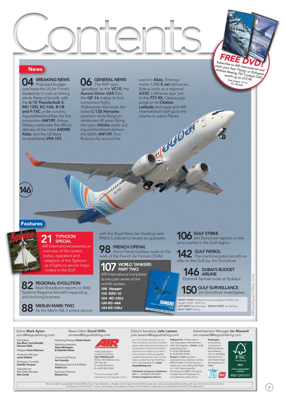 AIR International Preview Pages