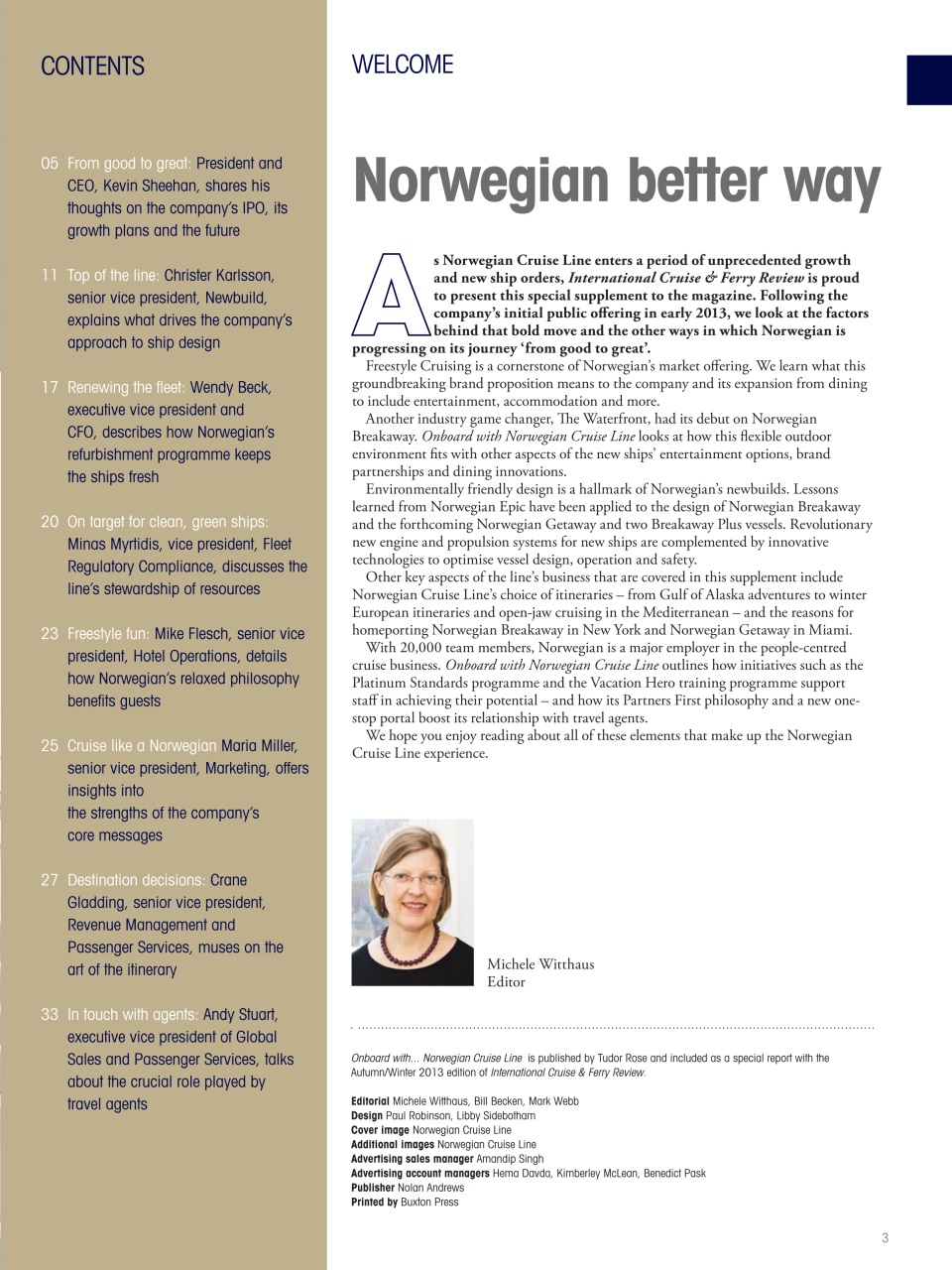 Cruise & Ferry Preview Pages