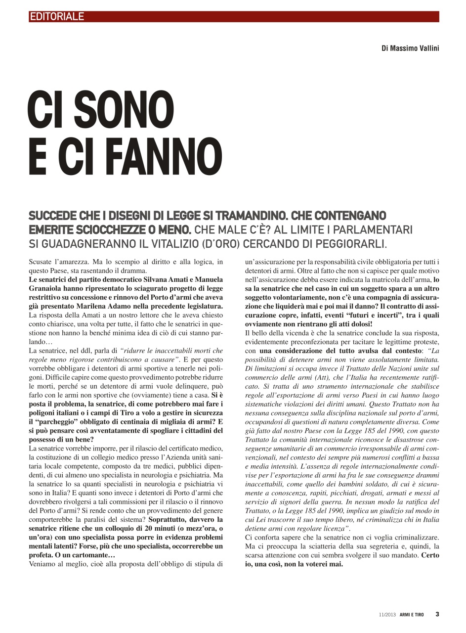 Armi E Tiro Preview Pages